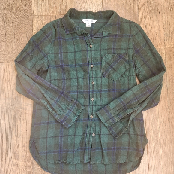 Old Navy Tops - Old navy flannel womens size M